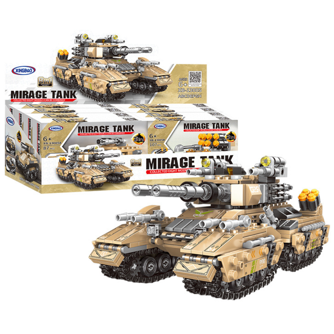 3 Different Form In 1) MIRAGE TANK Collection (A~H) – Child World Tech
