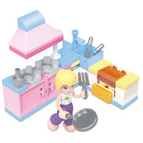 Girls Series (Daily Housework) Multi Shapes Collection (1 ~ 8)