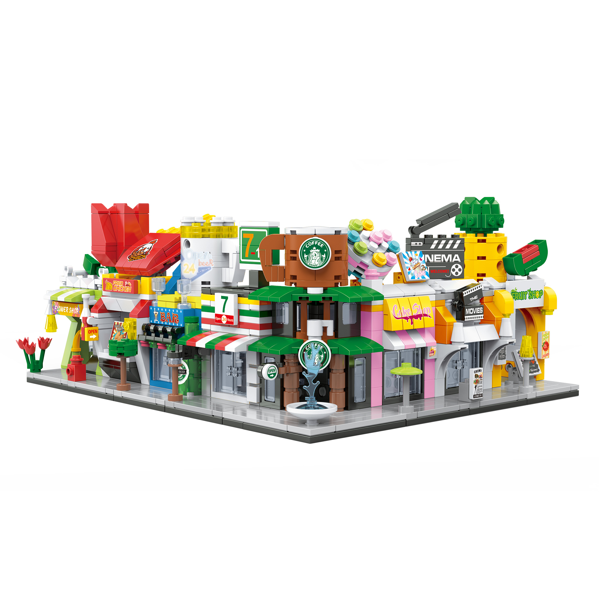 Street view Series / Multi Shapes Collection (1 ~ 8) – Child World Tech