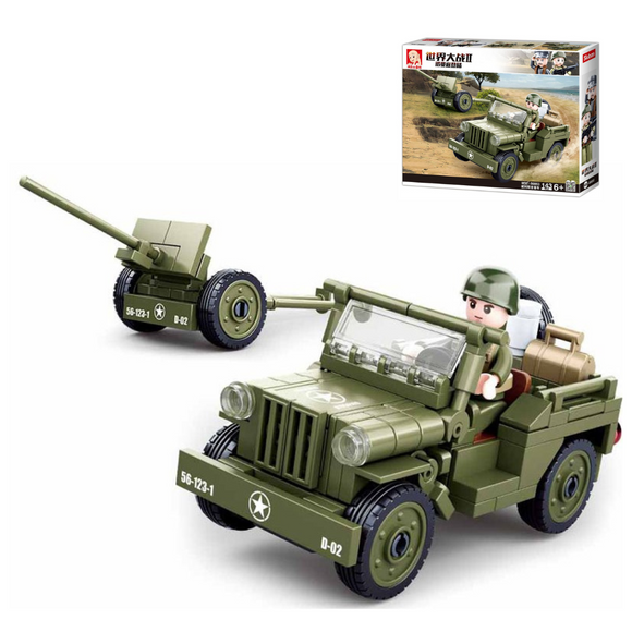 Jeep (II-Willis) / Battle of Normandy Landing in World War
