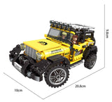 Jeep Wrangler (Yellow Cool vehicle)