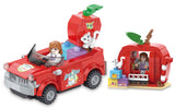 Apple Car (Fruit Street Series) / 2 Different Form In 1 / Pull-Back Vehicle