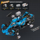 Formula-E High Technology Electric Supercar Racing