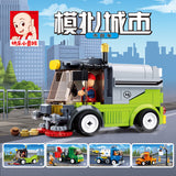 Mini Simulated City (Municipal Vehicle) / Collection "A, B, C, D"