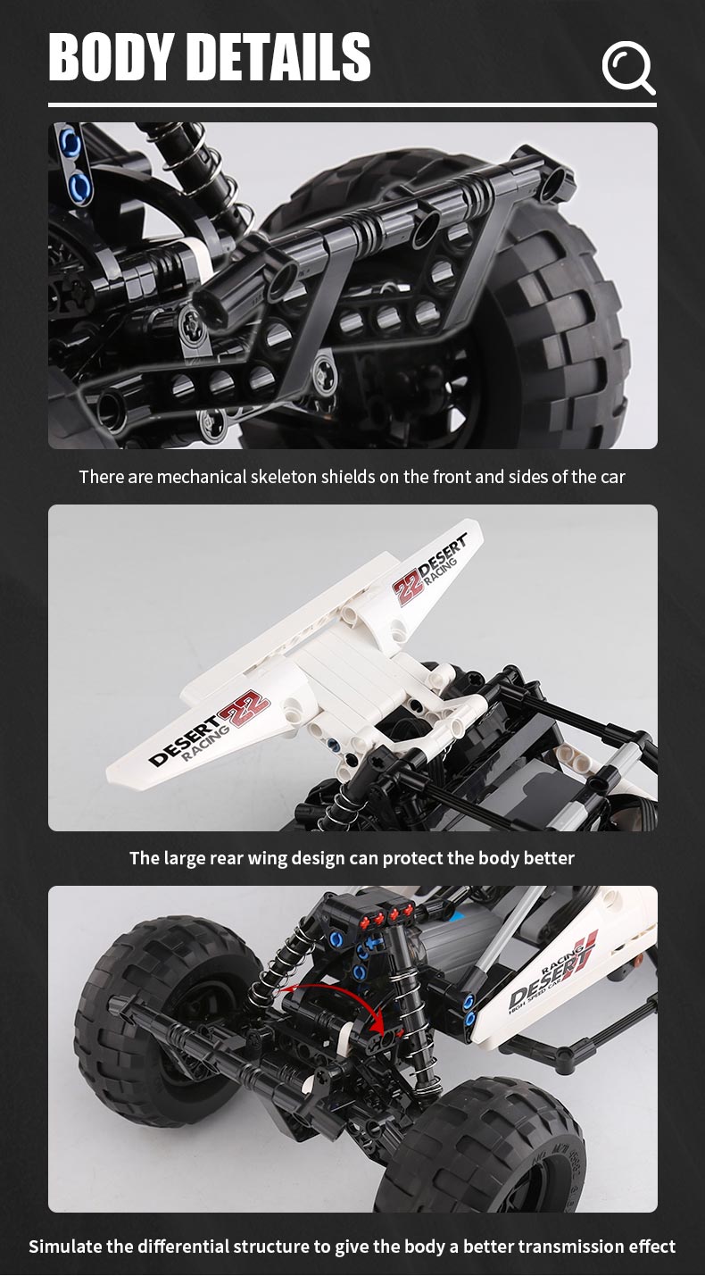 Desert Racing Car (Remote Control + Programming APP Version) – Child ...