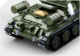 WWII Tank (T-34) / Military Kits (2 Different Form In 1)