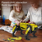 Power Robot Dog (Yellow) APP Version (With Remote Control Set)