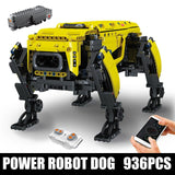 Power Robot Dog (Yellow) APP Version (With Remote Control Set)