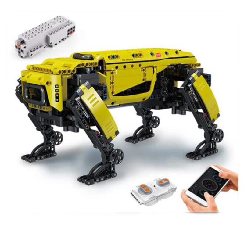 Power Robot Dog (Yellow) APP Version / With Remote Control Set. – Child ...