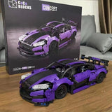 Beautiful Purple / Black Sports Car Series (1:14)