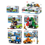 Mini Simulated City (Municipal Vehicle) / Collection "A, B, C, D"